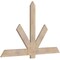 Ekena Millwork Kennewick Smooth Timber Gable Bracket, Douglas Fir, 72"W x 45"H x 1 1/2"D x 5 1/2"F, 15/12 Pitch GBW072X45X0206KEN00SDF - alternate 2